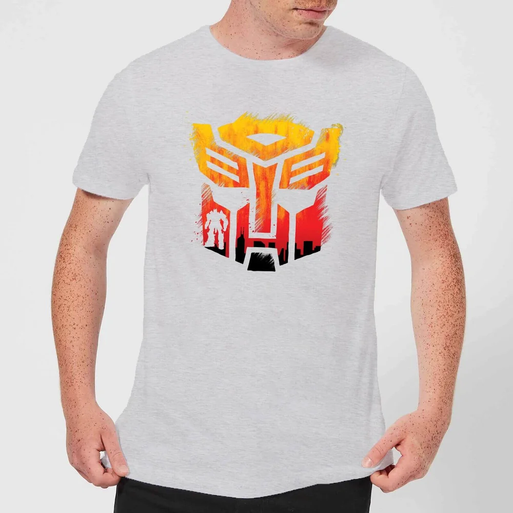 Transformers Autobot Symbol Men's T-Shirt - Grey - S Image 1
