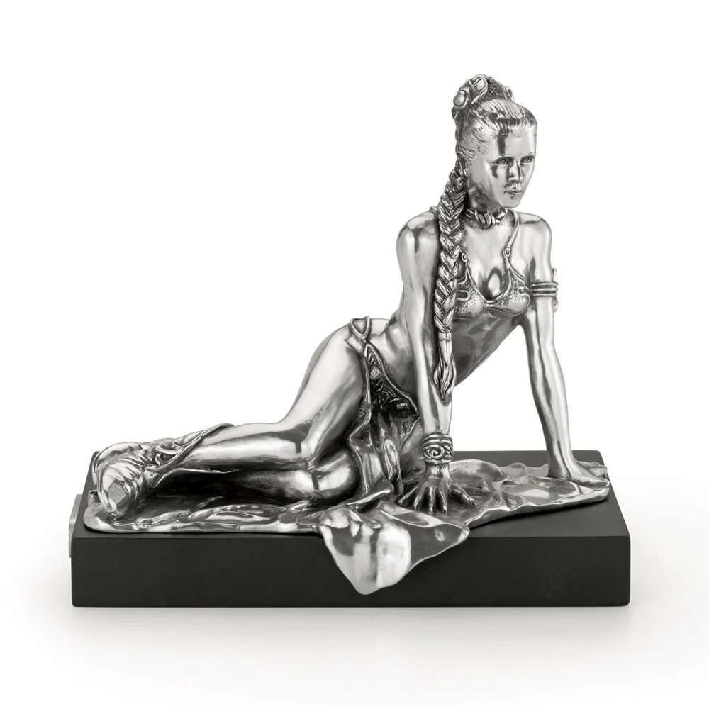 Royal Selangor Star Wars Princess Leia Limited Edition Pewter Figurine 18.5cm (5000 Pieces Worldwide) Image 1