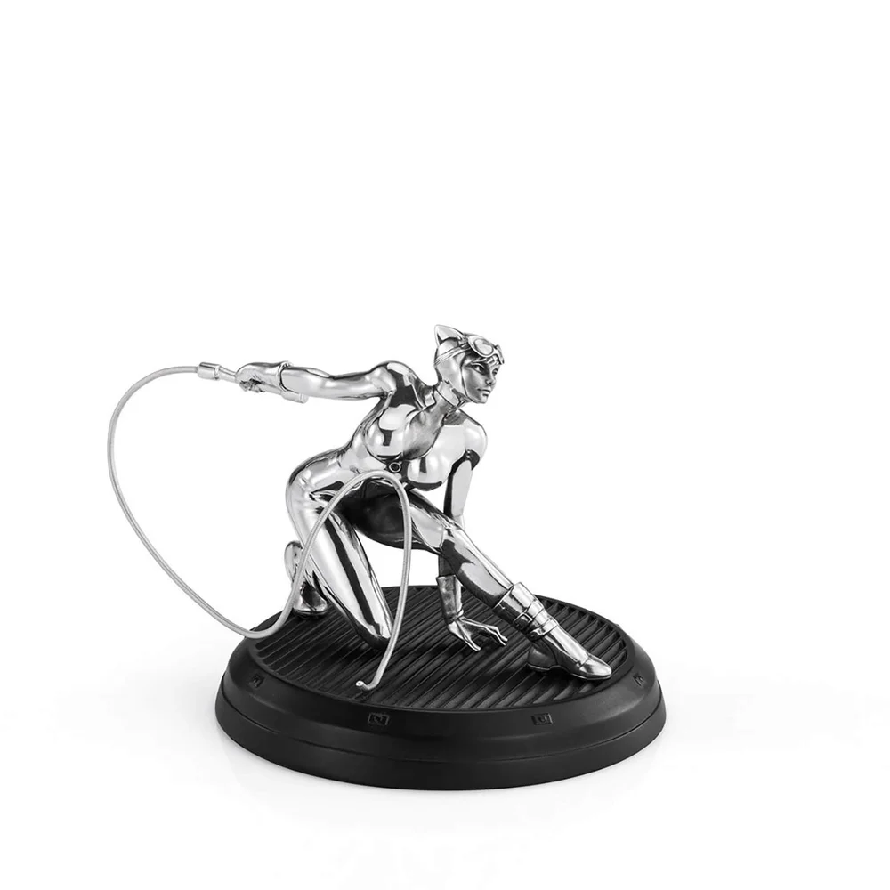 Royal Selangor DC Comics Cat woman Pewter Figurine 9cm Image 1