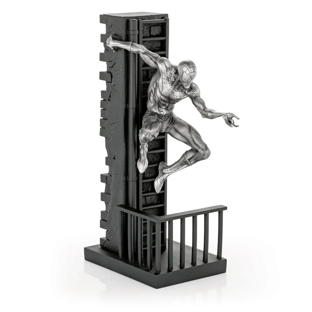 Royal Selangor Marvel Spider-Man Limited Edition Pewter Figurine 29cm (3000 Pieces Worldwide) Image 1