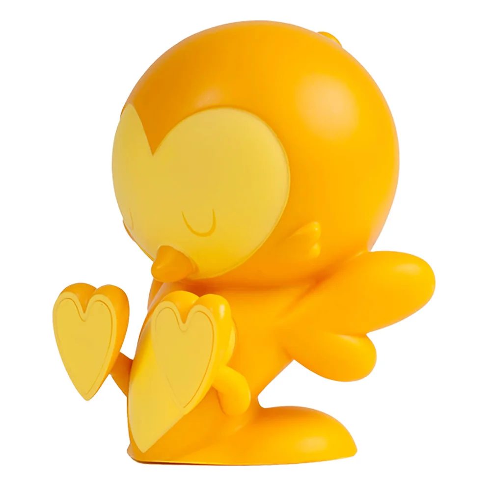 Kidrobot Kronk Love Birds Lovebirds Orange Yellow Vinyl Figure Image 1
