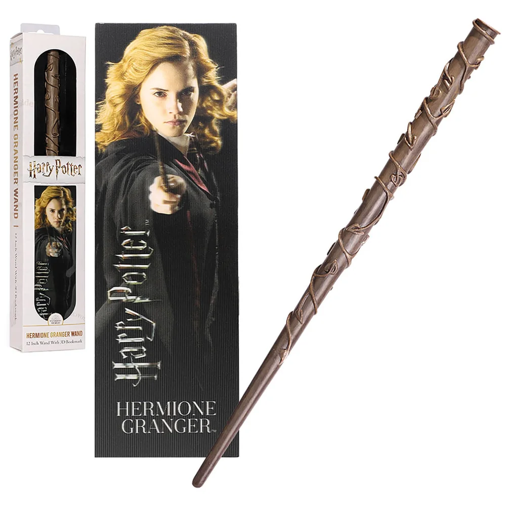 Hermione Granger 30cm PVC Wand with Prismatic Bookmark Image 1