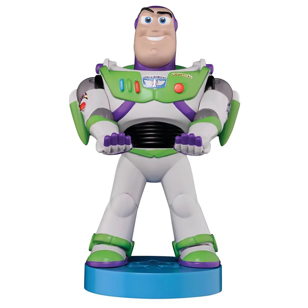 Toy Story 4 Collectible Buzz Lightyear 8 Inch Cable Guy Controller and Smartphone Stand Image 1