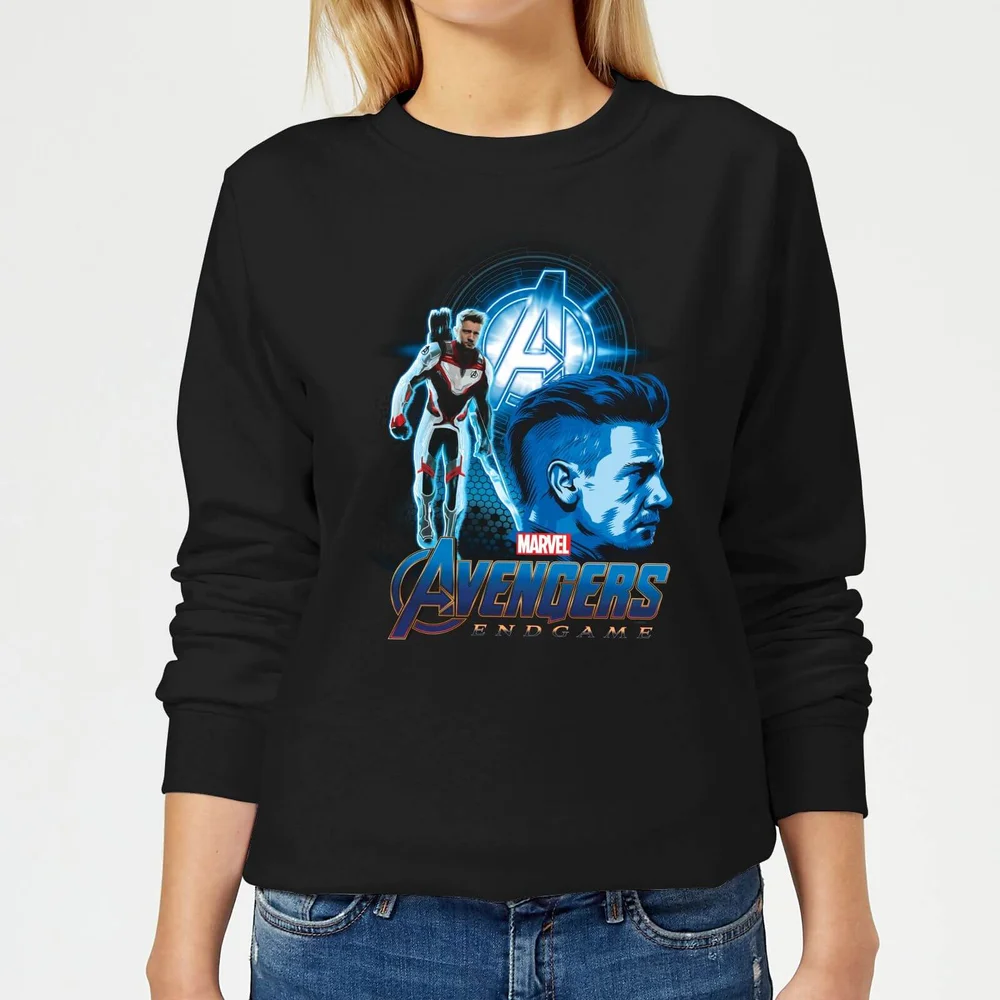 Avengers: Endgame Hawkeye Suit Women's Sweatshirt - Black - XS Image 1