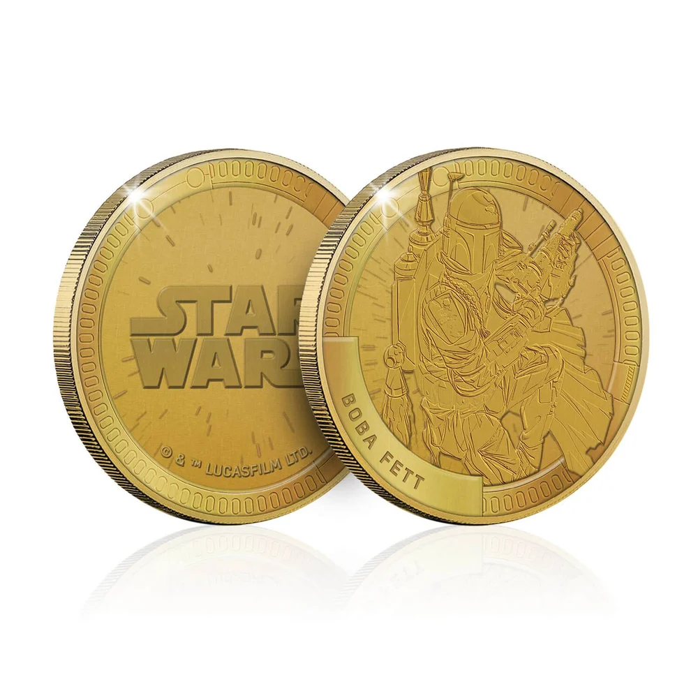Collectable Star Wars Commemorative Coin: Boba Fett - Zavvi Exclusive (Limited to 1000) Image 1