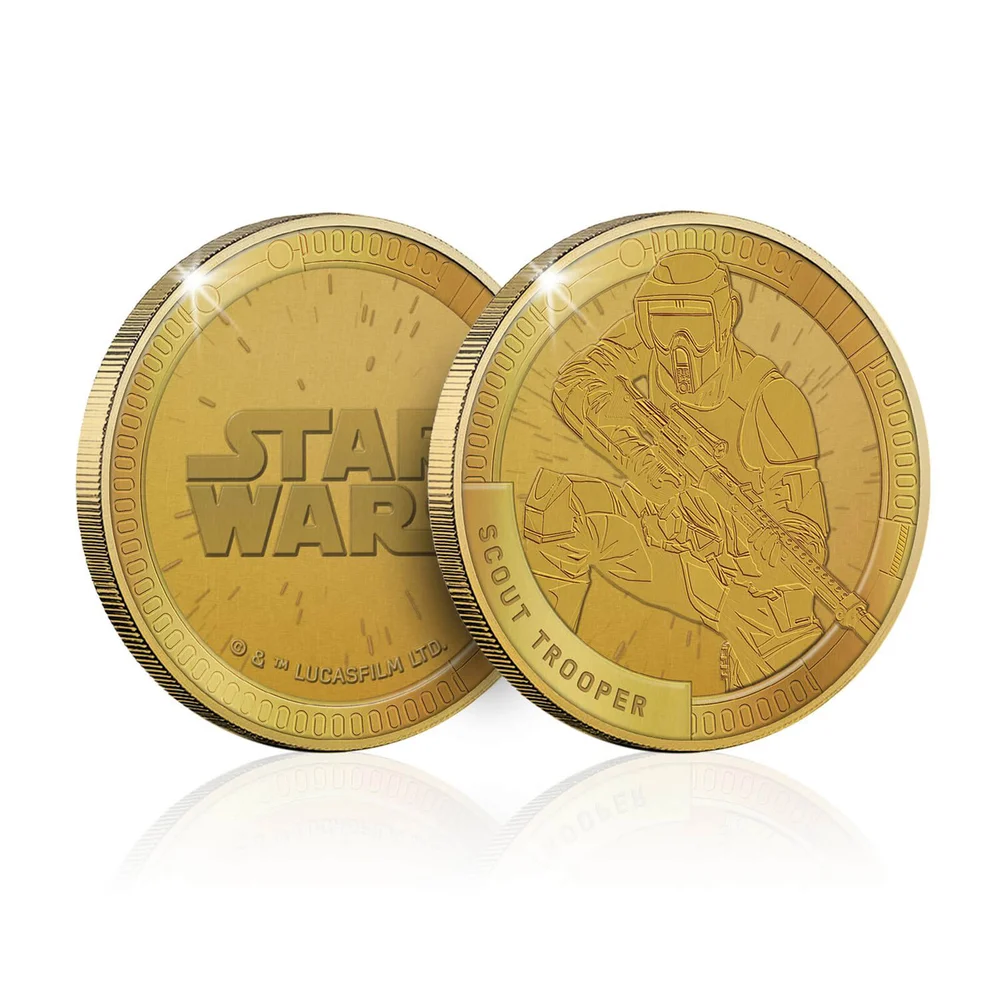 Collectable Star Wars Commemorative Coin: Scout Trooper - Zavvi Exclusive (Limited to 1000) Image 1