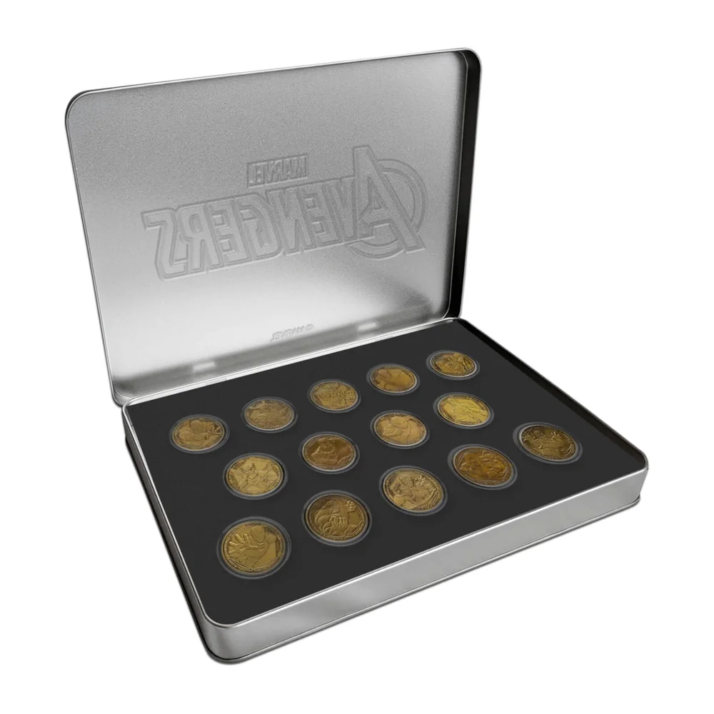Marvel Commemorative Coin Collector's Case (Set of 14) - Zavvi Exclusive (Limited to 500) Image 1