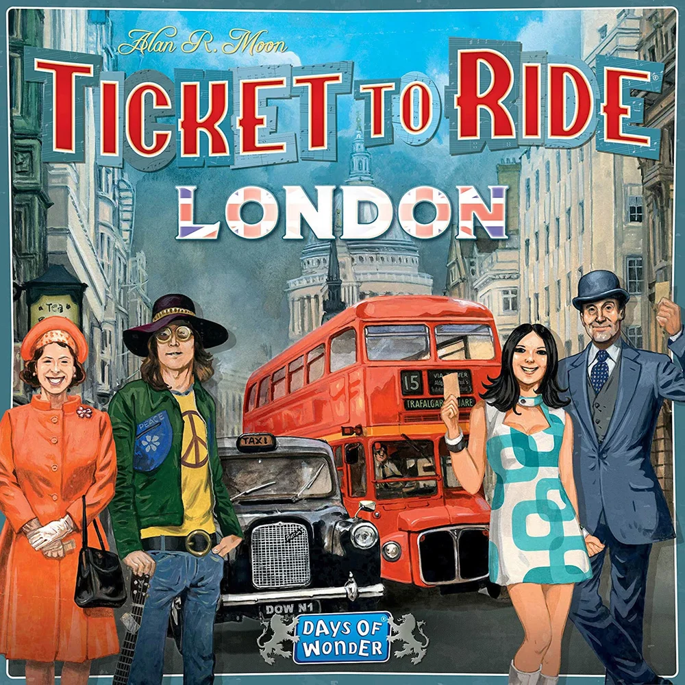 Ticket To Ride: London Board Game Image 1