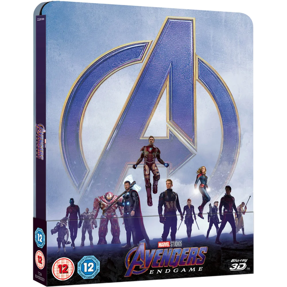 Avengers: Endgame - Zavvi Exclusives 3D Steelbook (Inklusive 2D Blu-ray) Image 1