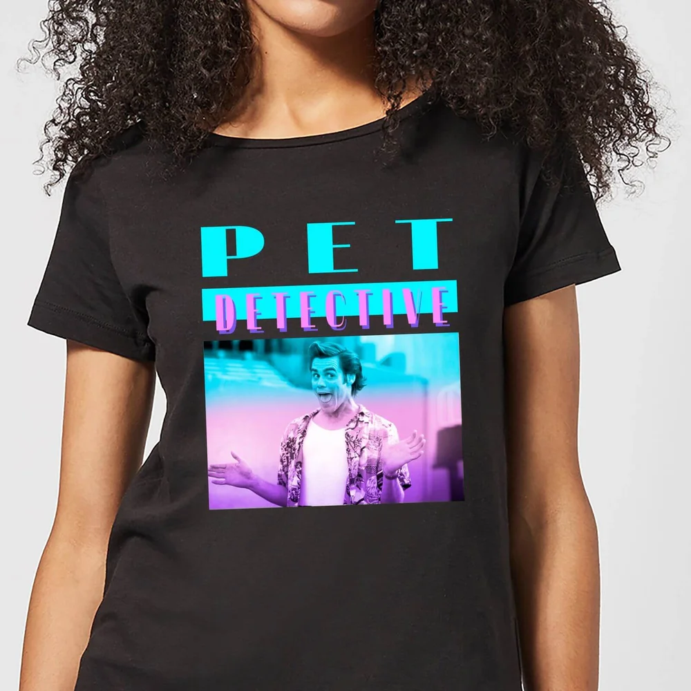 Ace Ventura Neon Women's T-Shirt - Black - 3XL Image 1