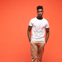 Jurassic Park Primal Mr. DNA Vintage Ringer T-Shirt - White/Black