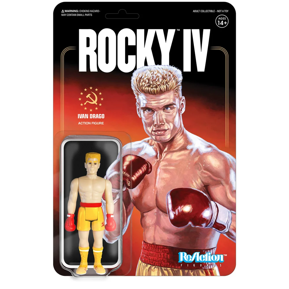Super7 Rocky ReAction Figure - Ivan Drago Image 1