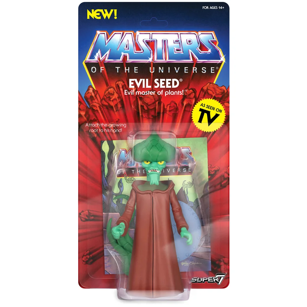 Super 7 Masters of the Universe Vintage Figure Wave 4 (Evil Seed) Image 1