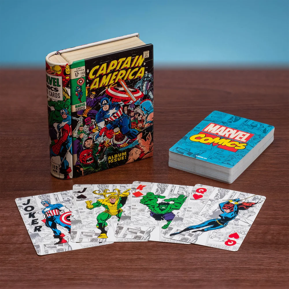Marvel Comic Book Playing Cards Image 1
