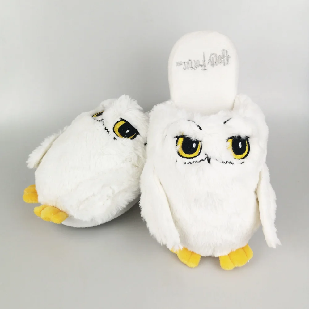 Harry Potter Women's Hedwig Slippers - White - UK 5-7 Image 1
