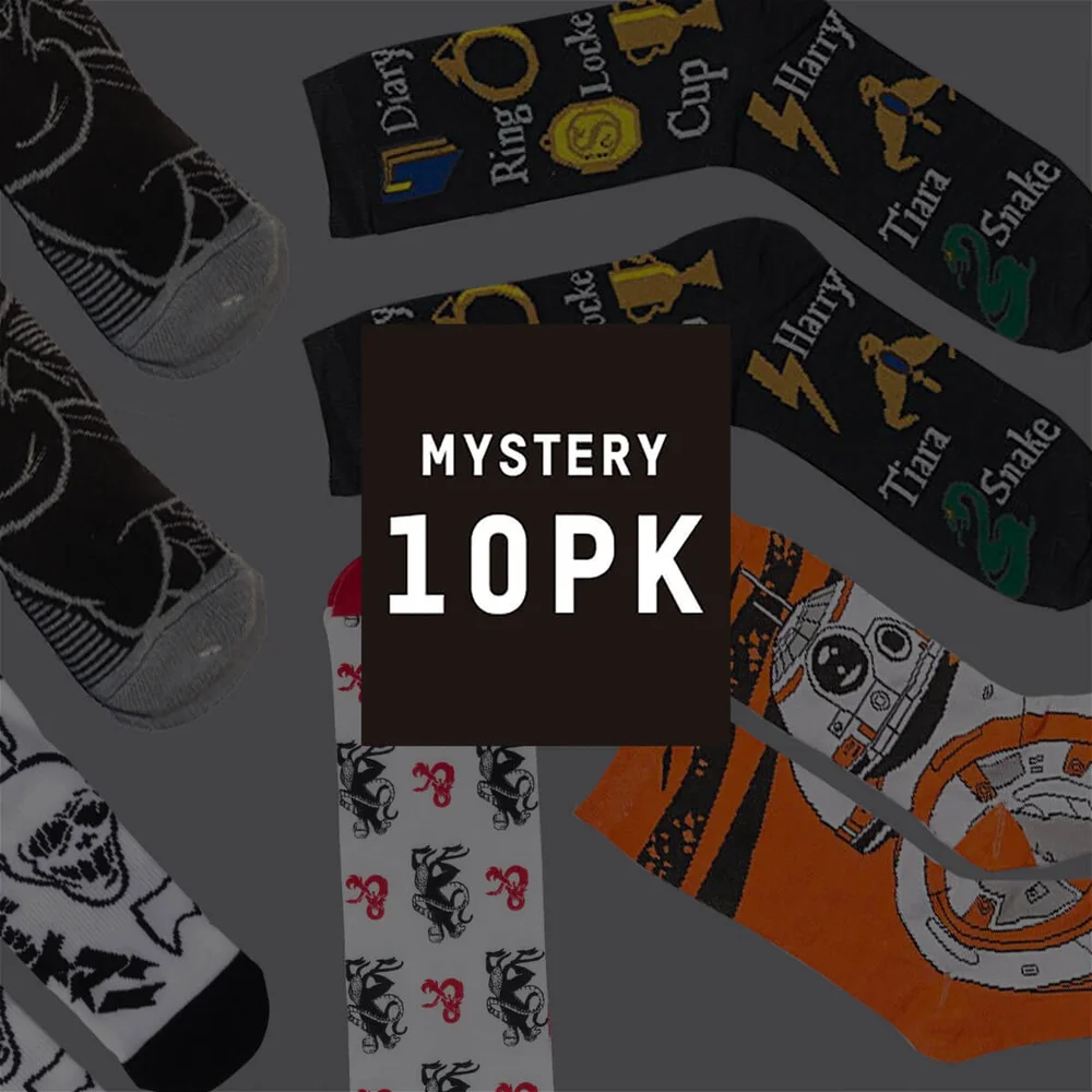Mystery Geek Socks - 10 Pack Image 1