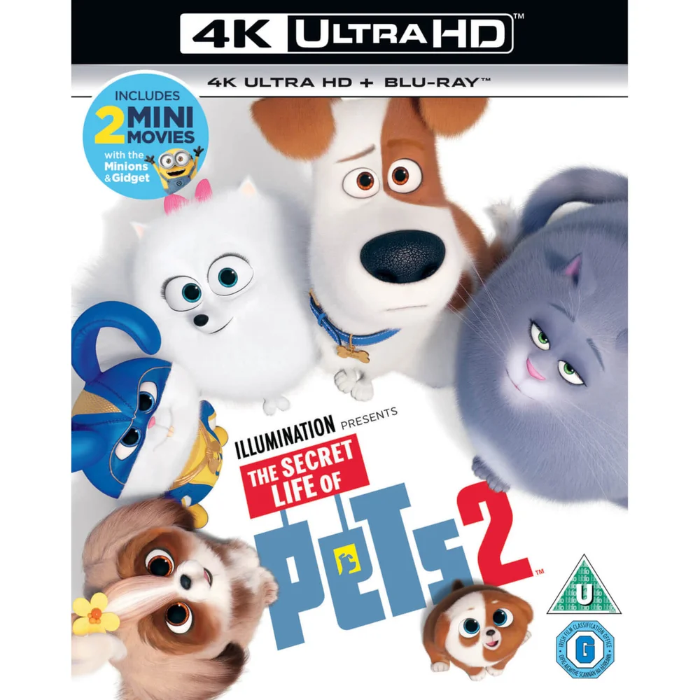 The Secret Life of Pets 2 - 4K Ultra HD (Includes 2D Blu-Ray) Image 1