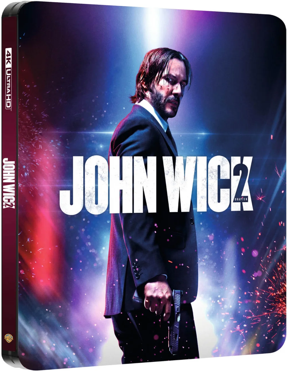 John Wick: Chapter Two – 4K Ultra HD Zavvi Exclusive Steelbook (Includes 2D Blu-ray) Image 1