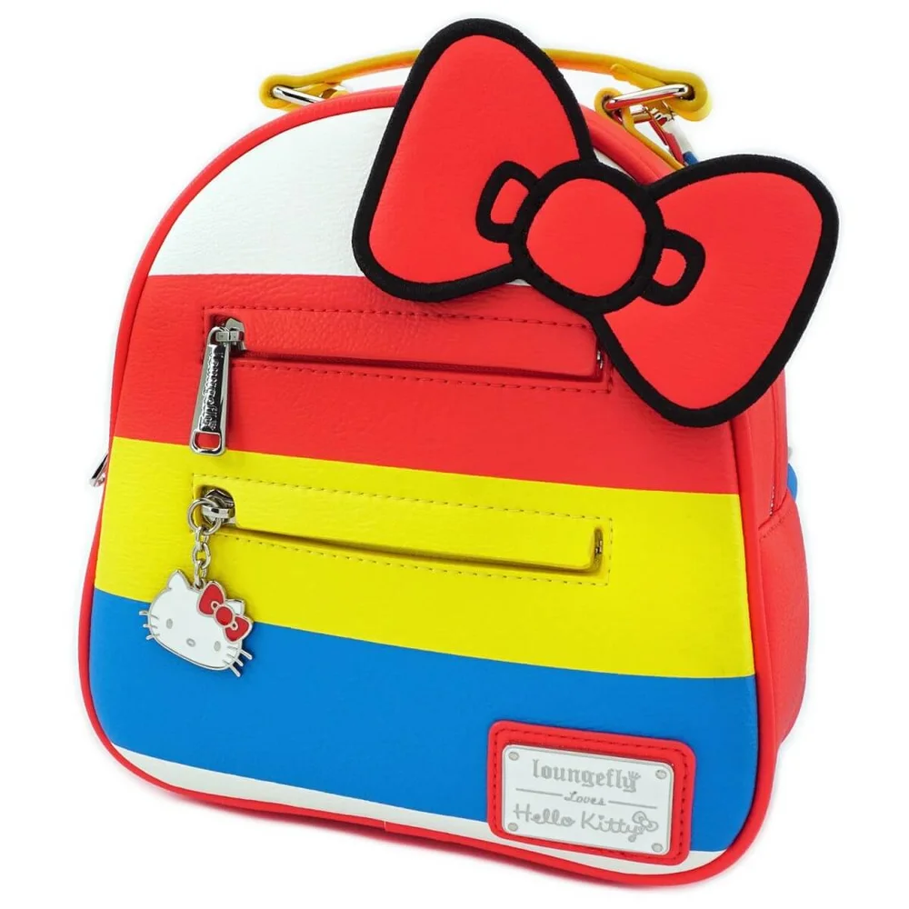 Loungefly Sanrio Hello Kitty Stripes Mini Backpack Image 1