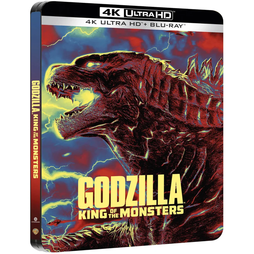 Godzilla: King of the Monsters – 4K Ultra HD Steelbook (Includes 2D Blu-ray) Image 1