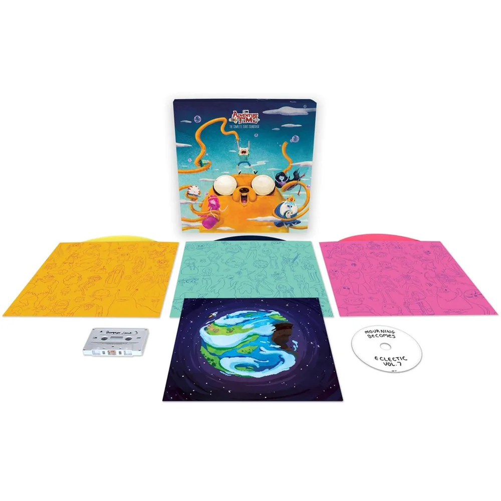 Mondo - ADVENTURE TIME - The Complete Series Soundtrack LP Box Set Image 1