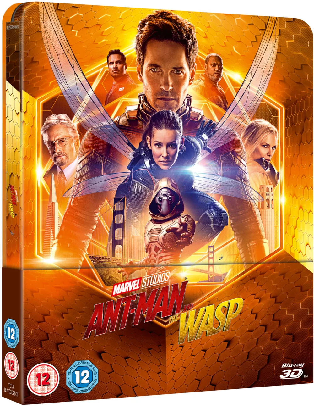 Ant-Man And The Wasp - 3D Zavvi Exclusive Lenticular Steelbook (Includes 2D Blu-ray) Image 1