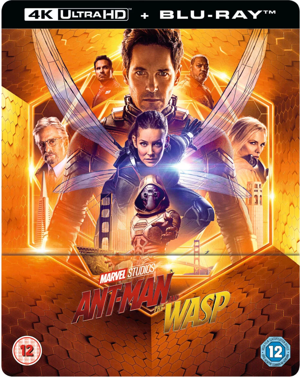 Ant-Man And The Wasp - 4K Ultra HD Zavvi Exclusive Lenticular Steelbook (Includes 2D Blu-ray) Image 1