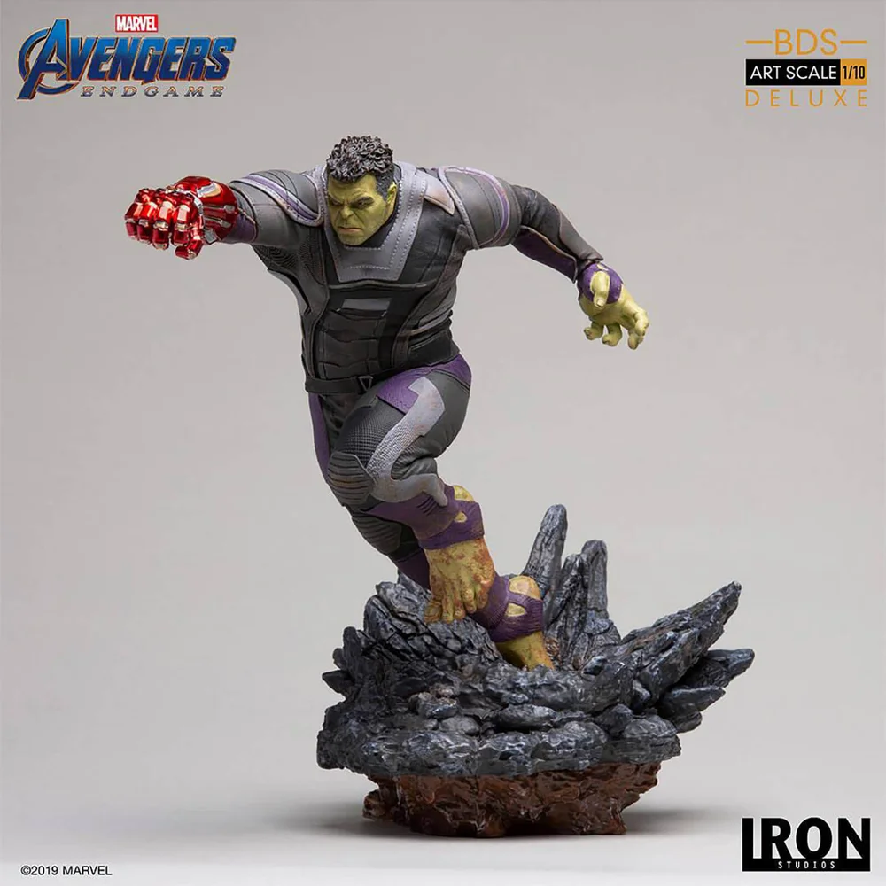 Iron Studios Avengers: Endgame BDS Art Scale Statue 1/10 Hulk Deluxe 22cm Image 1