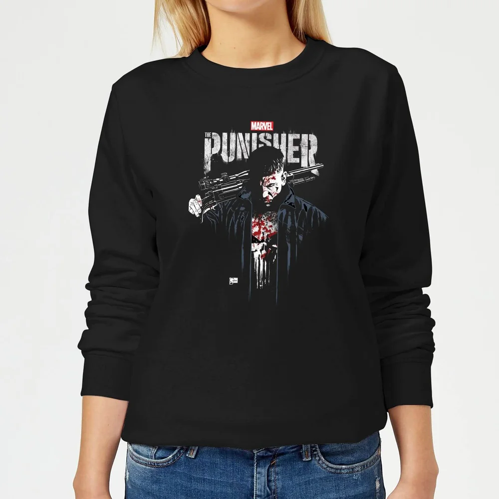 Marvel Frank Castle Women's Sweatshirt - Black - XS Image 1