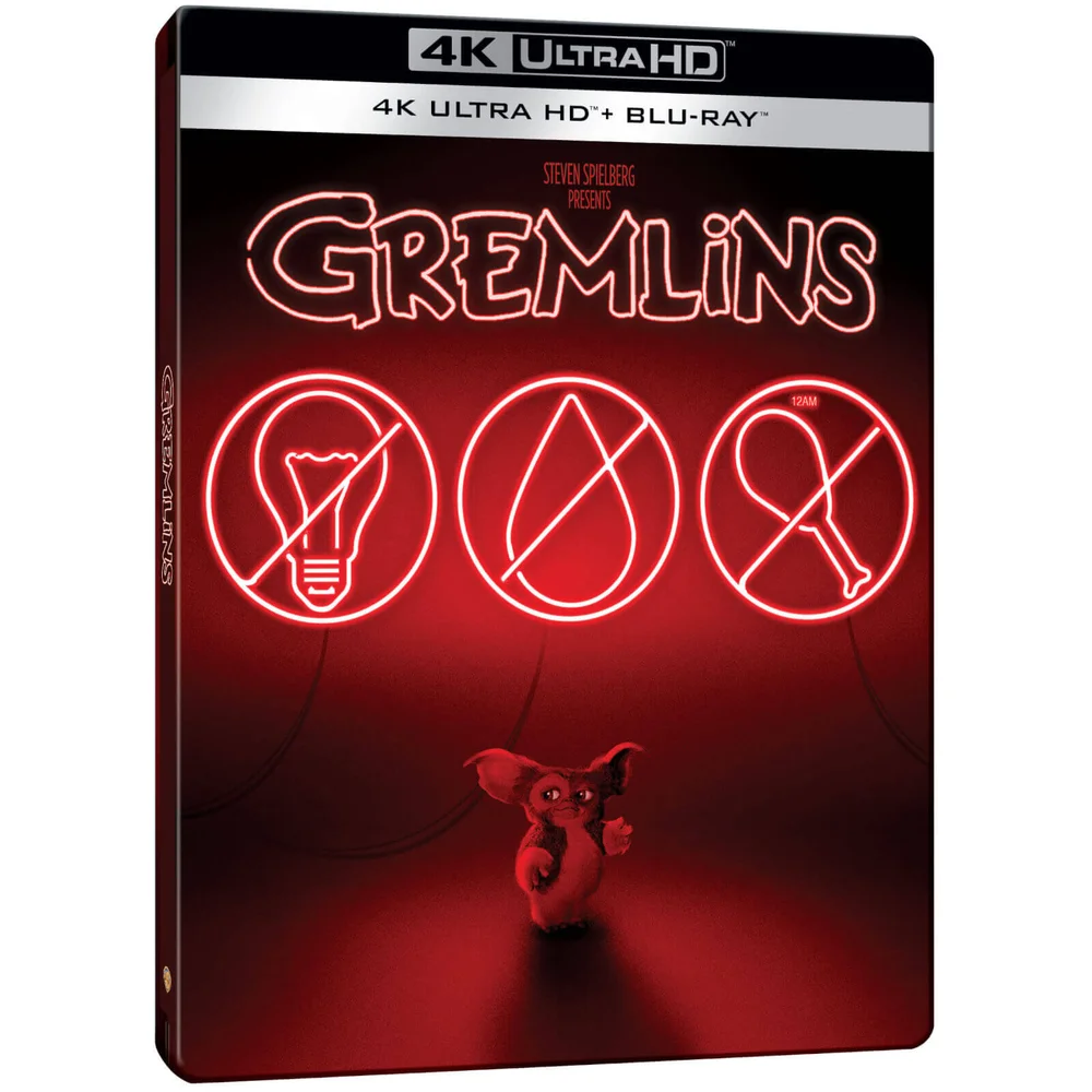 Gremlins - 4K Ultra HD (Includes 2D Blu-ray) Zavvi Exclusive Steelbook Image 1