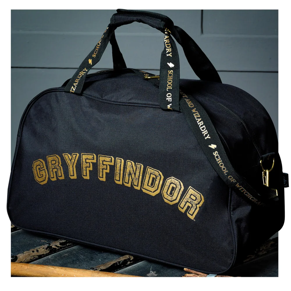 Hogwarts Quidditch Holdall Bag - Black Image 1