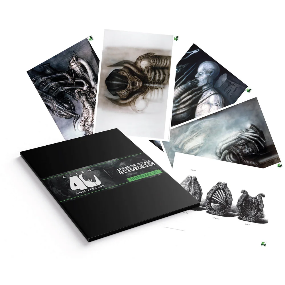 Alien Lithograph - Set of 5 Prints Image 1