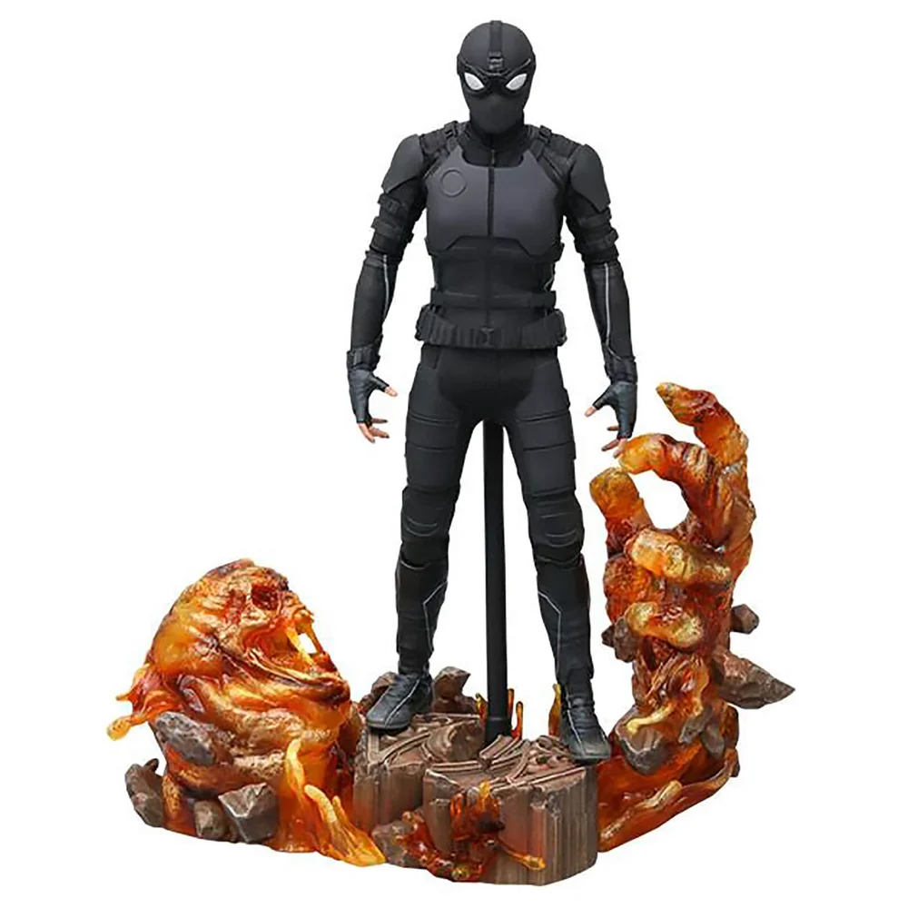 Hot Toys Marvel Spider-Man: Far From Home MM Action Figure 1/6 Spider-Man (Stealth Suit) Deluxe Version 29cm Image 1