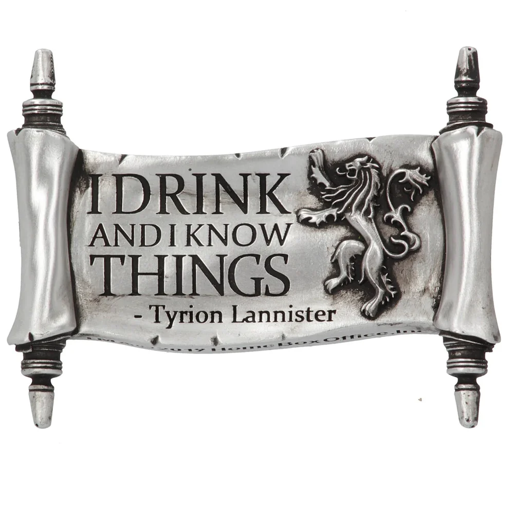 Game of Thrones I Drink and I Know Things Magnet Image 1