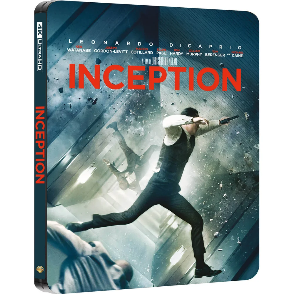 Inception - 4K Ultra HD Zavvi Exclusive Steelbook (Includes 2D Blu-ray) Image 1