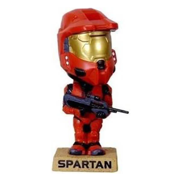 Funko Wacky Wobbler Halo 3 Spartan Soldier (Red) SDCC 2008 Exclusive Image 1