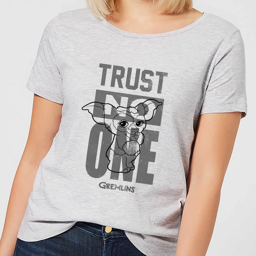 Gremlins Trust One Mogwai Women's T-Shirt - Grey - XS Image 1