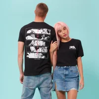 Street Fighter Arcade Panels Unisex T-Shirt - Black