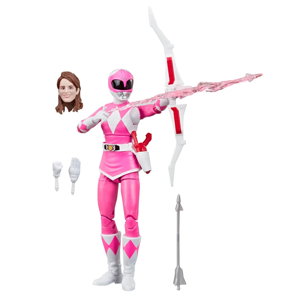 Hasbro Power Rangers Lightning Collection Mighty Morphin Pink Ranger Figure Image 1