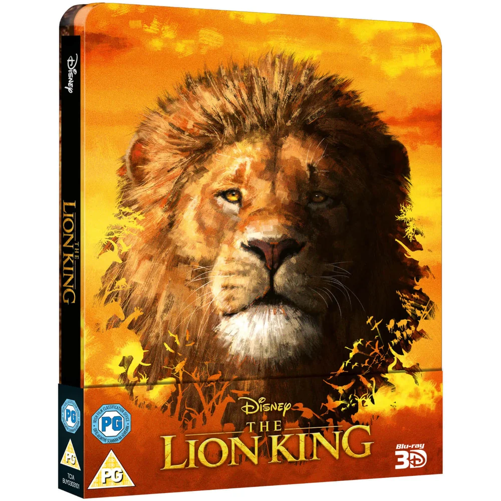 The Lion King (Live Action) - Zavvi Exclusive 3D Steelbook (Includes Blu-Ray) Image 1