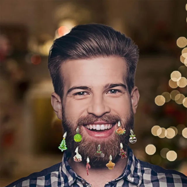 Festive Beard Baubles