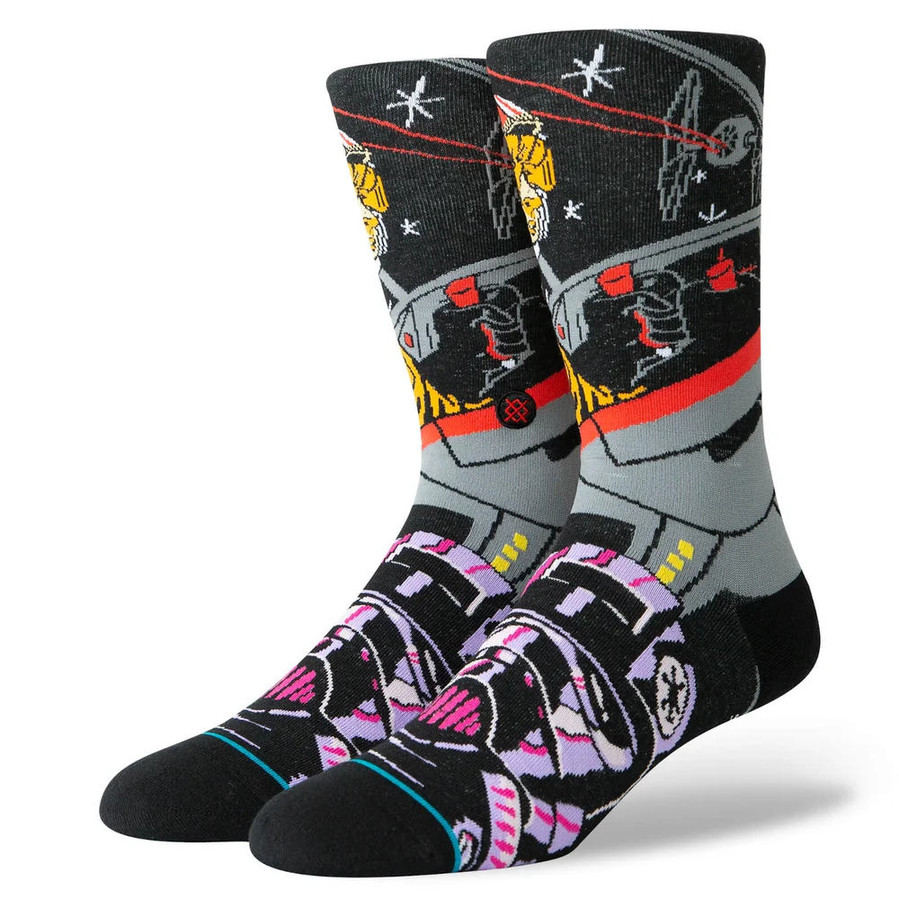 Stance Star Wars Warped Pilot Socks - M Image 1