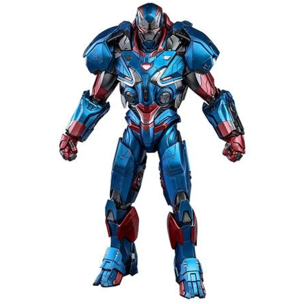 Hot Toys Avengers: Endgame Movie Masterpiece Series Diecast Action Figure 1/6 Iron Patriot 32cm Image 1
