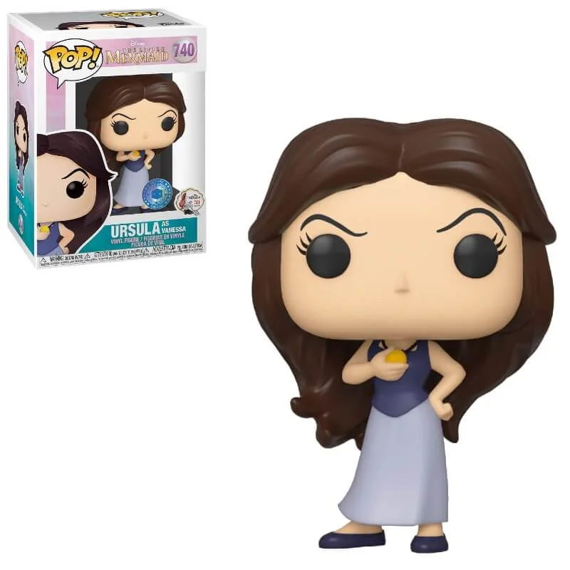 PIAB EXC Disney The Little Mermaid Ursula as Vanessa Pop! Vinyl Figure Image 1