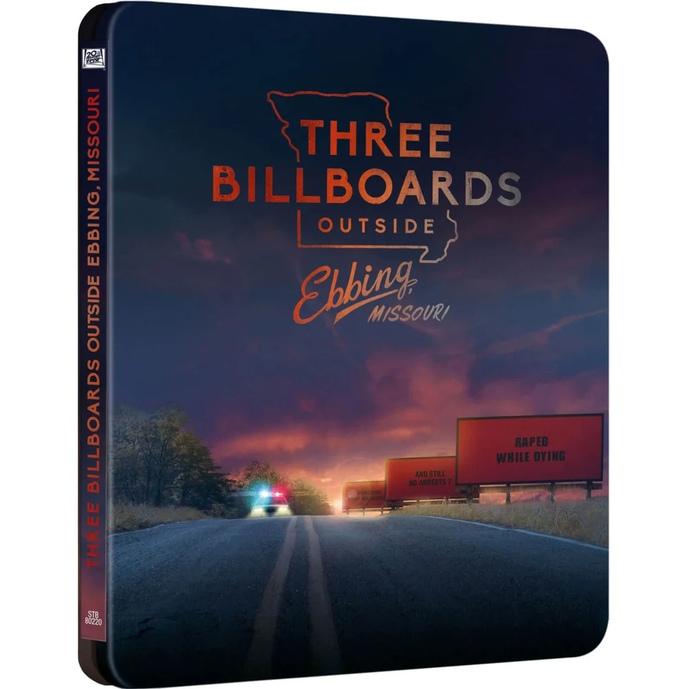 Three Billboards Outside Ebbing, Missouri - Zavvi Exclusive 4K Ultra HD Steelbook Image 1