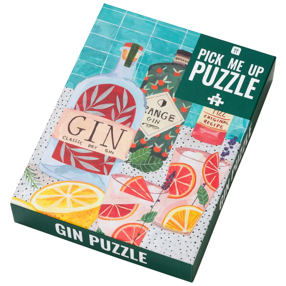 Pick Me Up Gin Puzzle - 500 Piece Image 1