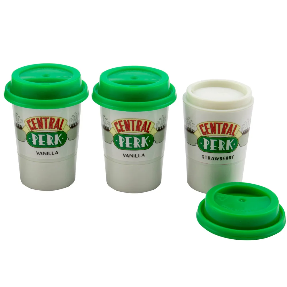 Friends Central Perk Lip Balm Set of 3 Image 1