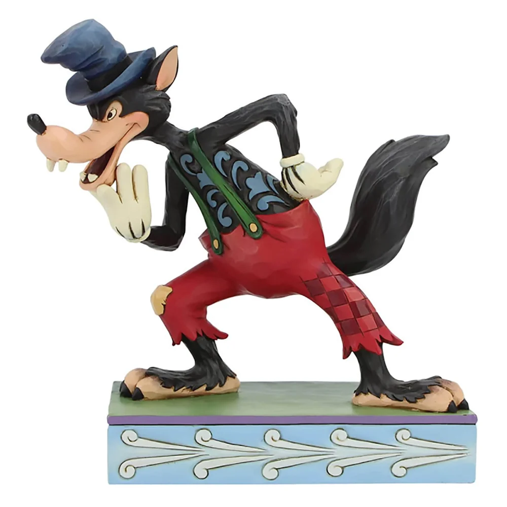 Disney Traditions - I'll Huff and I'll Puff! (Silly Symphony Big Bad Wolf Figurine) Image 1