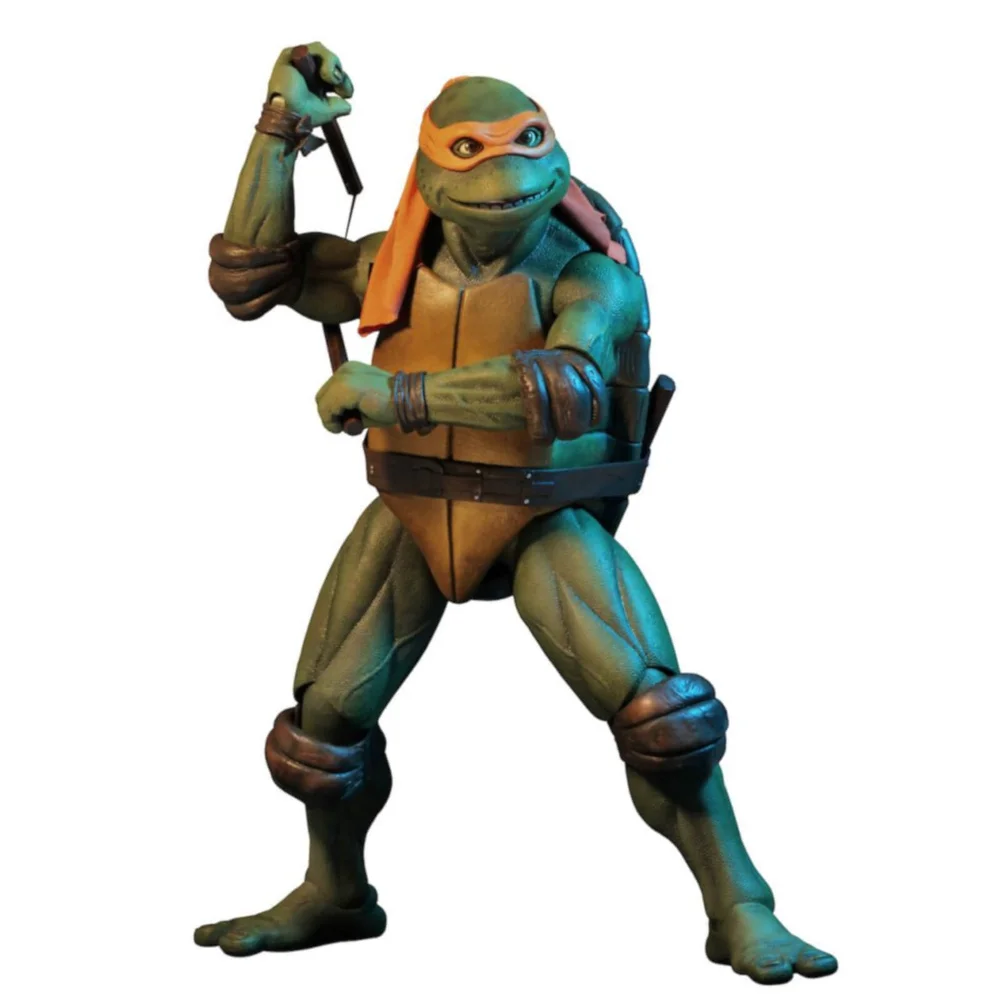 NECA TMNT - 1/4 Scale Figure - Michelangelo (1990 Movie) Image 1
