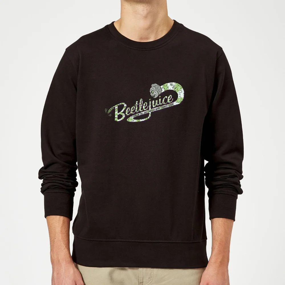 Beetlejuice Turn On The Juice Sweatshirt - Black - S Image 1